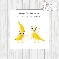 Funny Bananas Couple