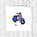 Union Jack Scooter