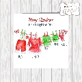 Family Christmas Outfits Washing Line (pack of 10)